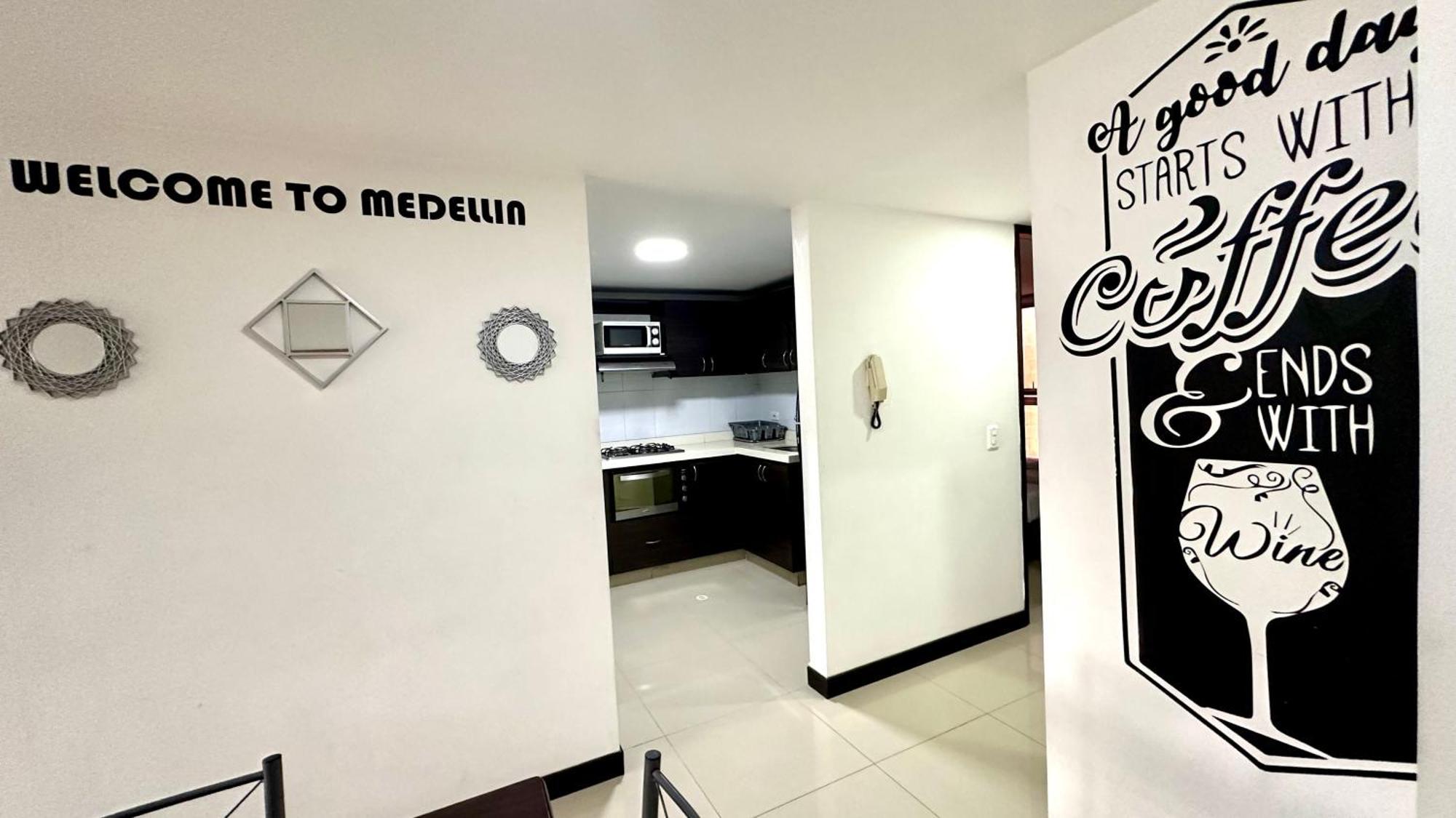 Apto Moderno En Laureles Medellín Exterior foto